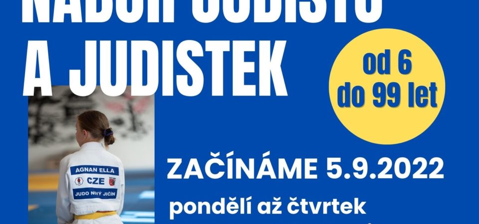 Nábor nových judistů